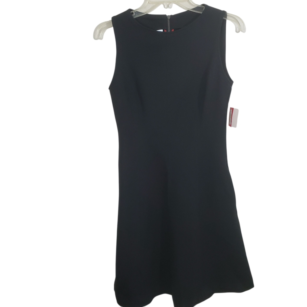 NWT SPANX Perfect Fit & Flare Dress Classic Black LBD Slimming Small Sleeveless
